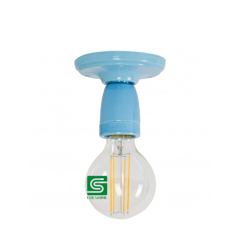 White Lamp Holder
